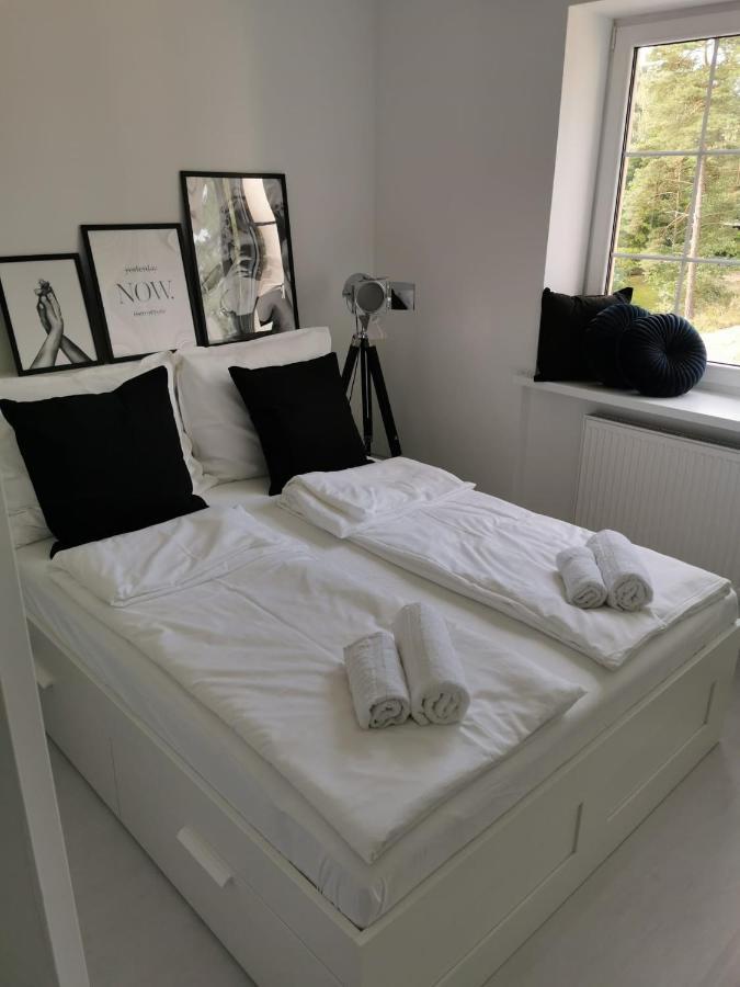 Przytulny Apartament Z Kominkiem Przy Jeziorze 博尔内苏利诺沃 外观 照片